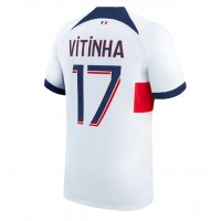 Paris Saint-Germain Vitinha Ferreira #17 Bortedrakt 2023-24 Kortermet